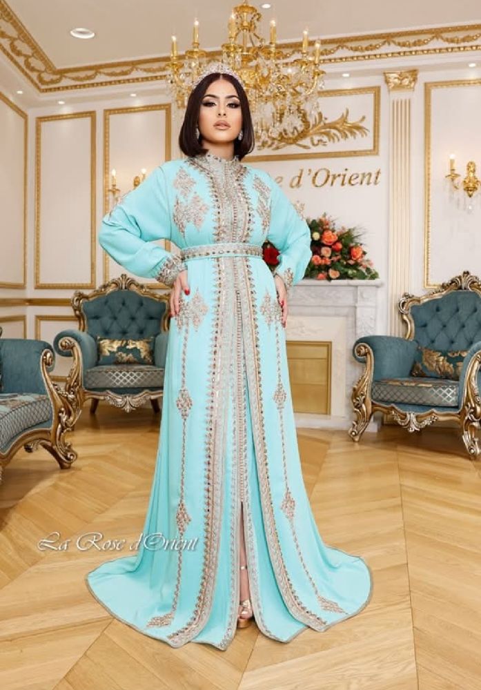 Caftan marque la rose dorient