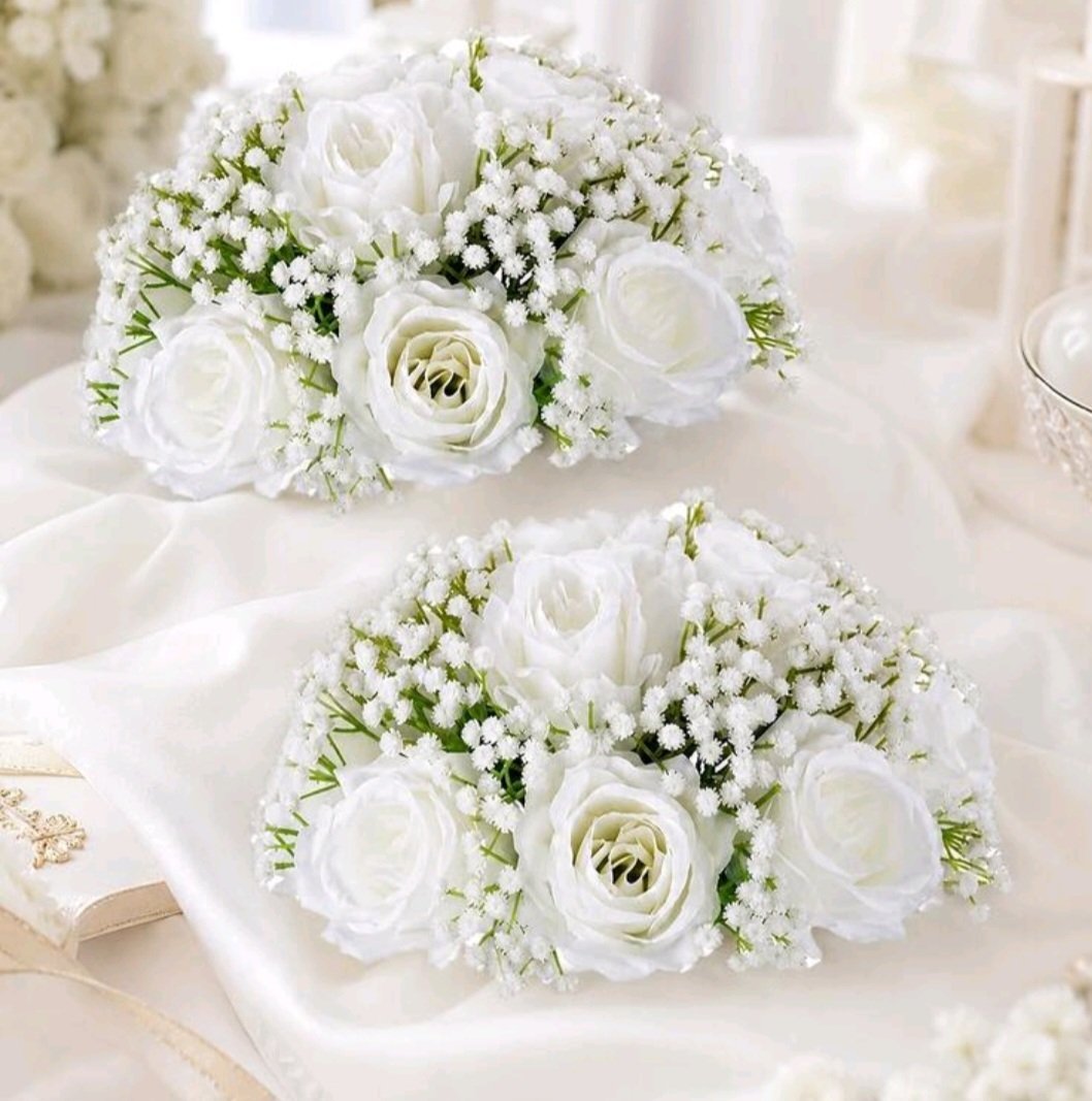 Fleur decoratif(2piéces)
