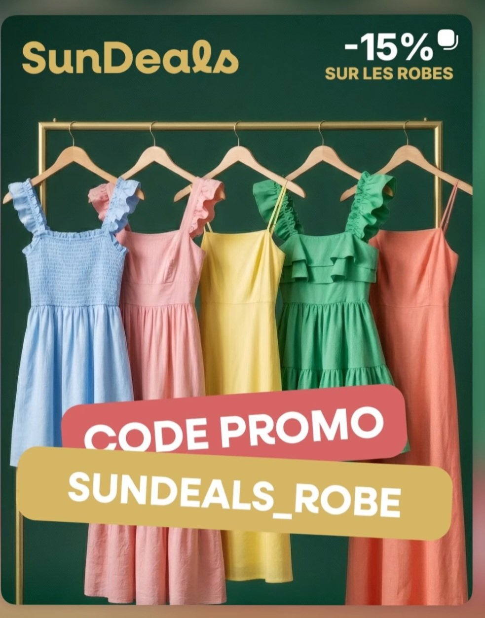 Code promo 15%