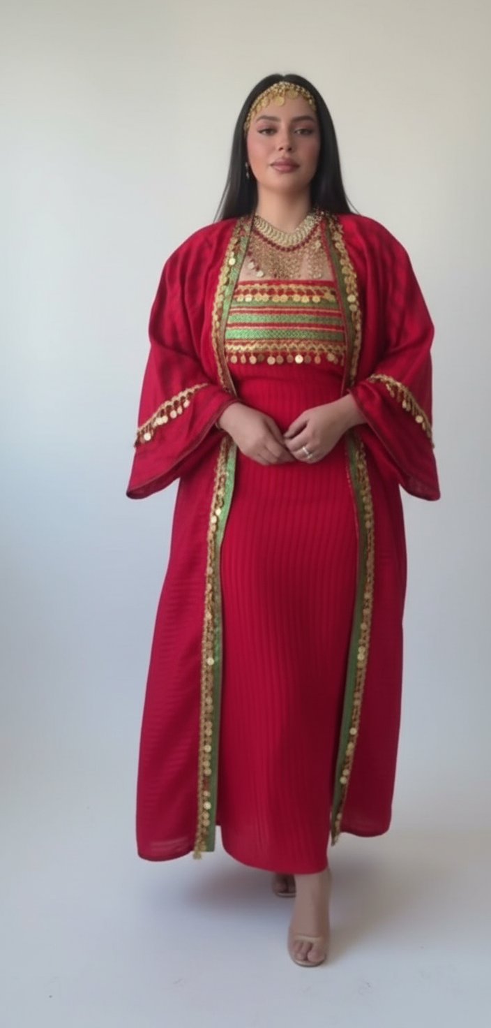 Robe sans brutelle +kimino traditionel