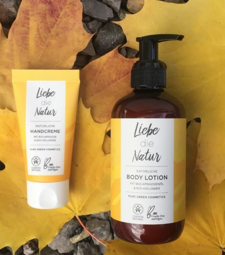 Pack body lotion and hand creme