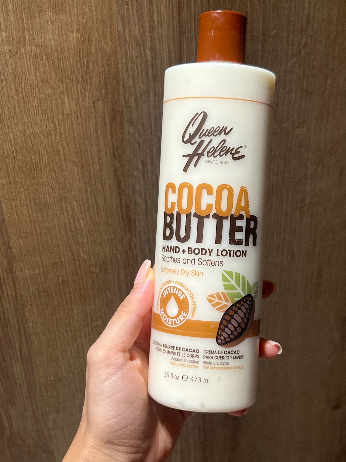 COCOA BUTTER HAND + BODY LOTION