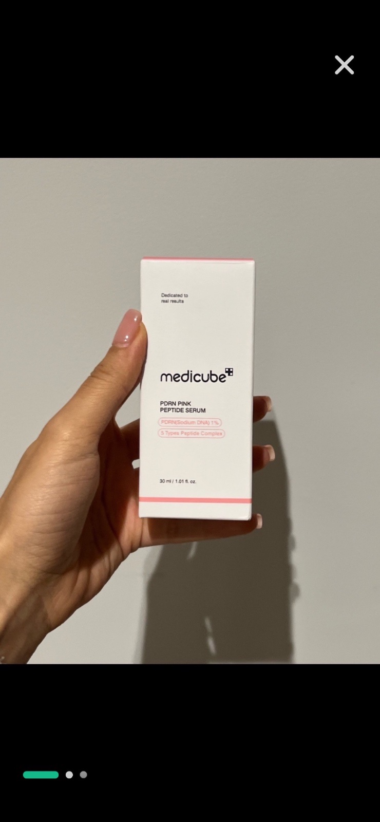 Medicube salmon PDRN pink peptide serum