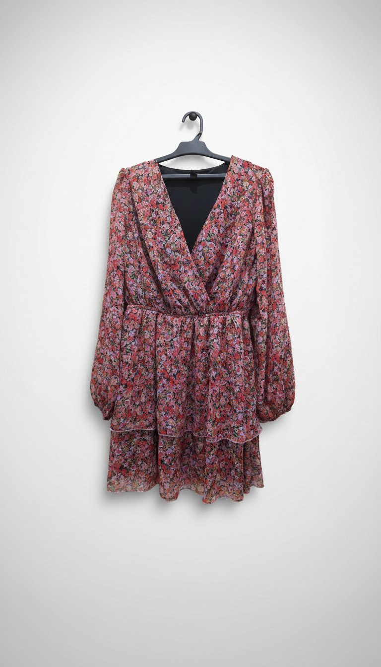Mini robe importee marque amisu long 89 cm 