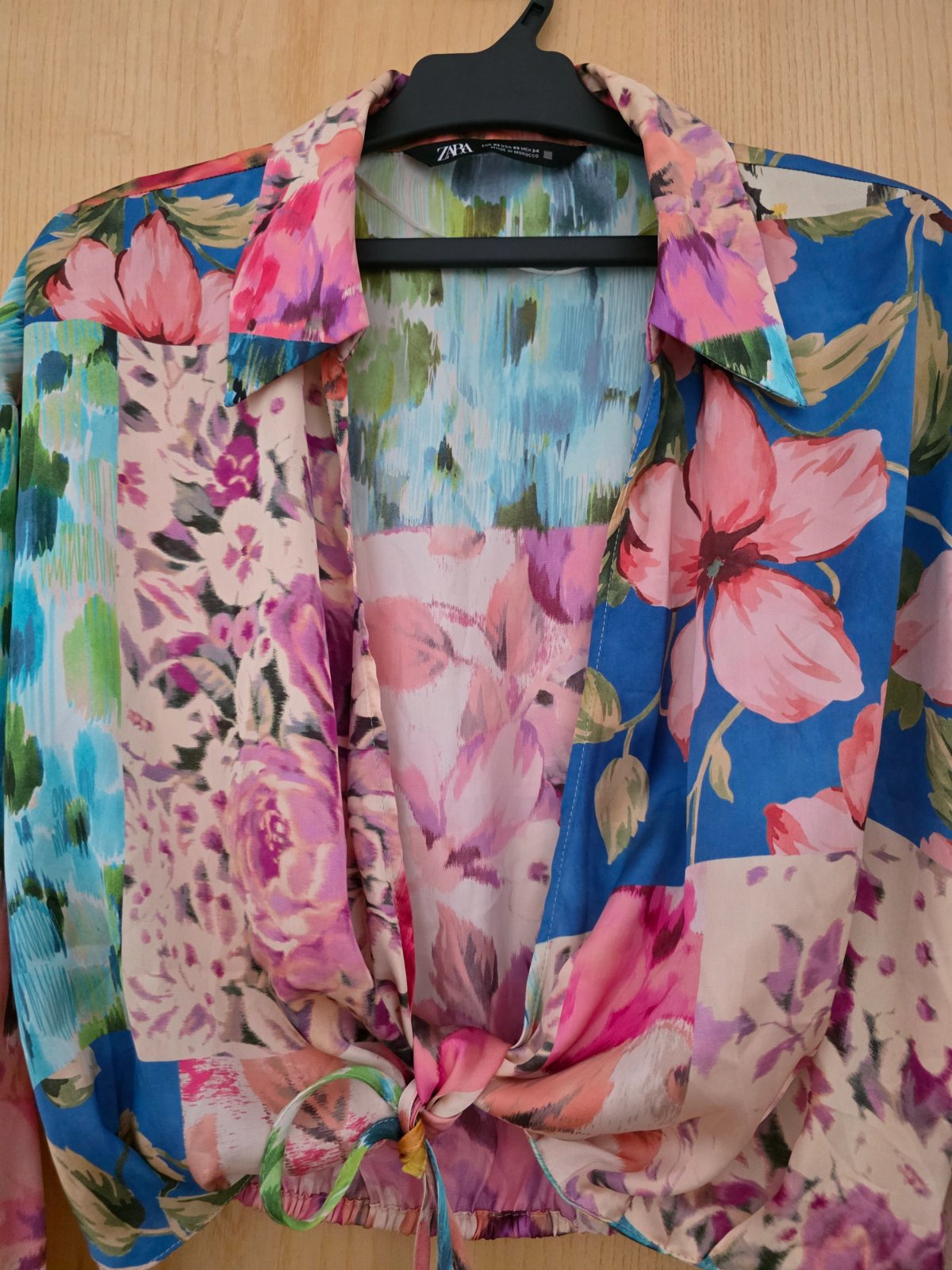 Chemise croisee importee marque zara 