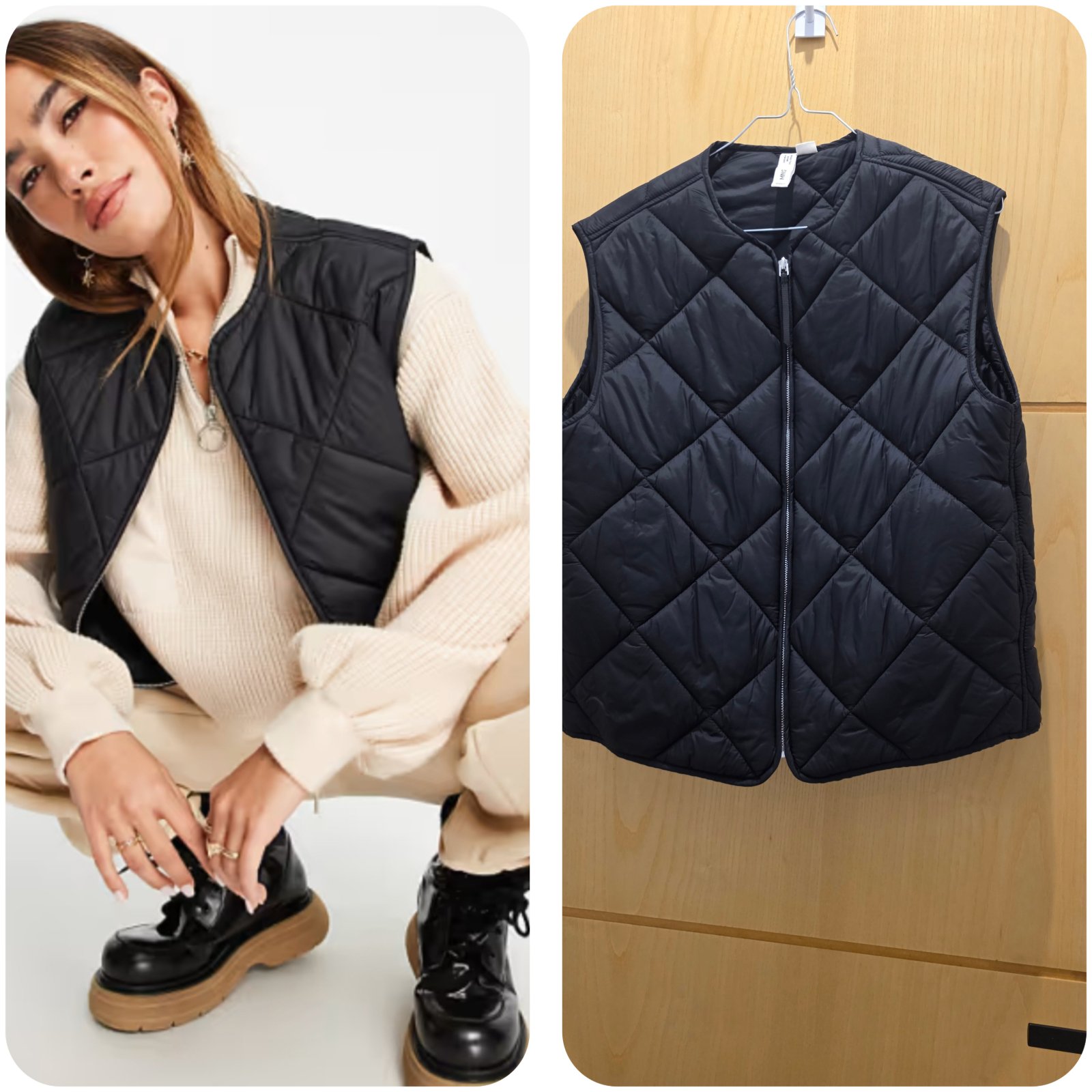 Gilet matelasse femme 