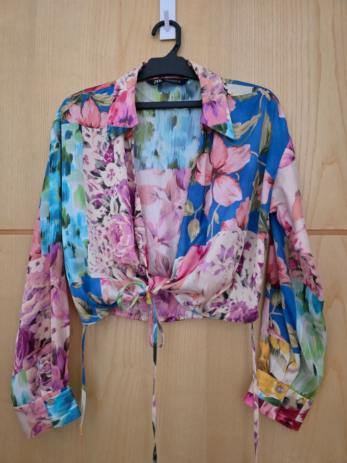 Chemise croisee marque zara 