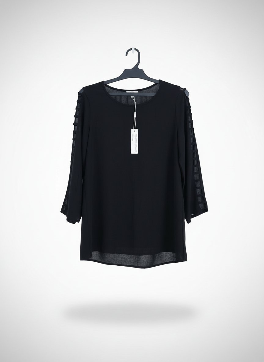 Chemise importee en noir 
