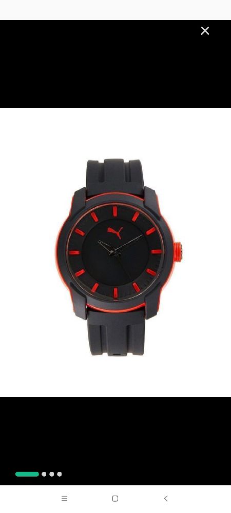 Montre puma rouge