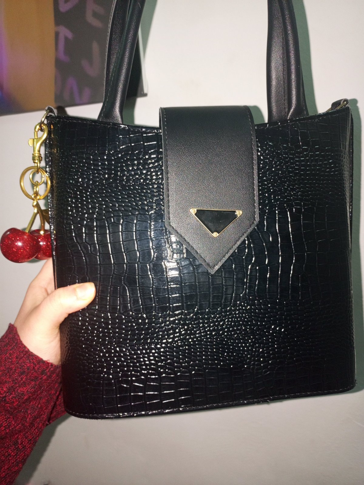 Sac  à main femme avec porte clé 🍒🍒❤️❤️