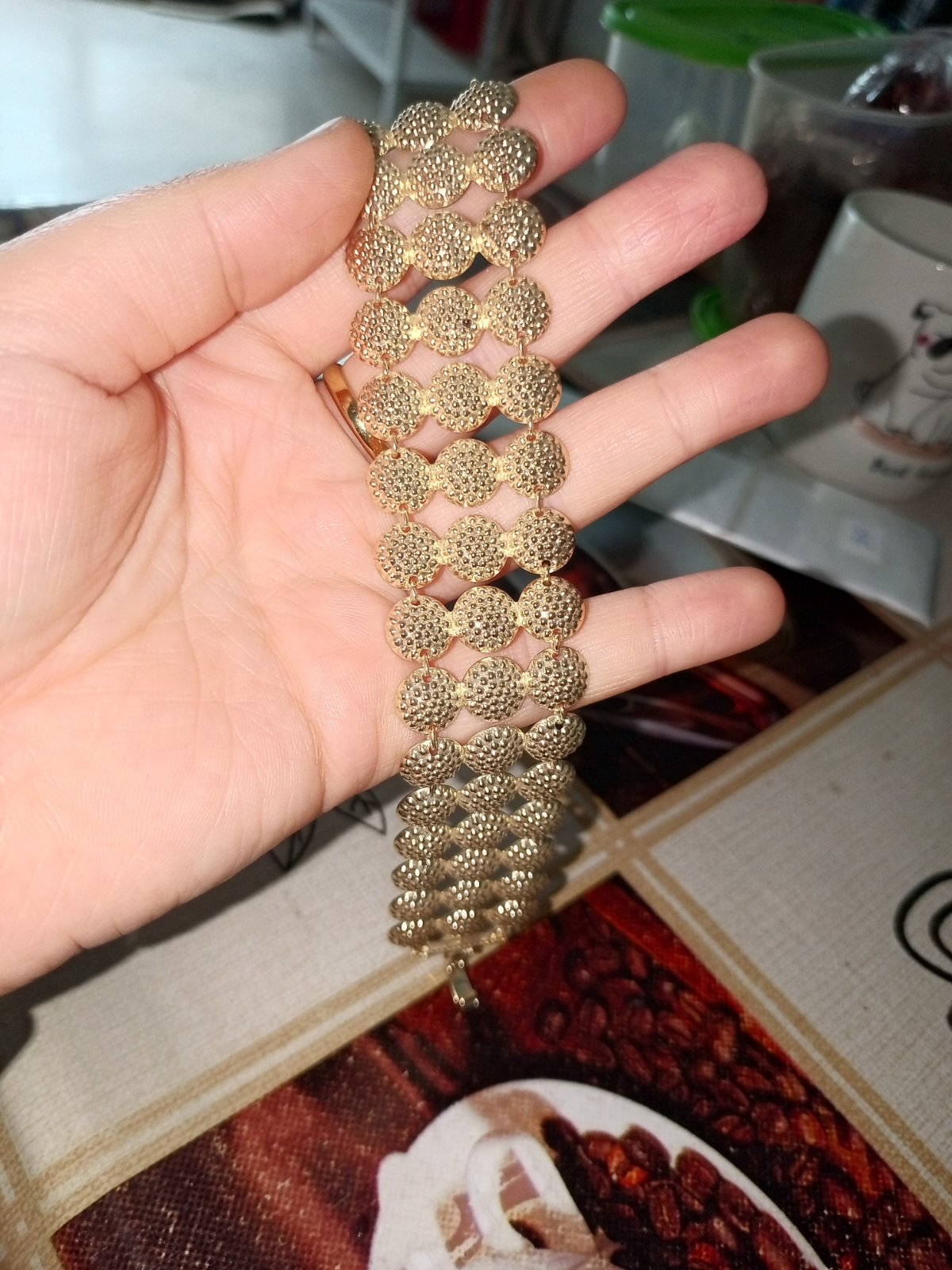 Bracelet 7ssira  en acier inoxydable 🥰