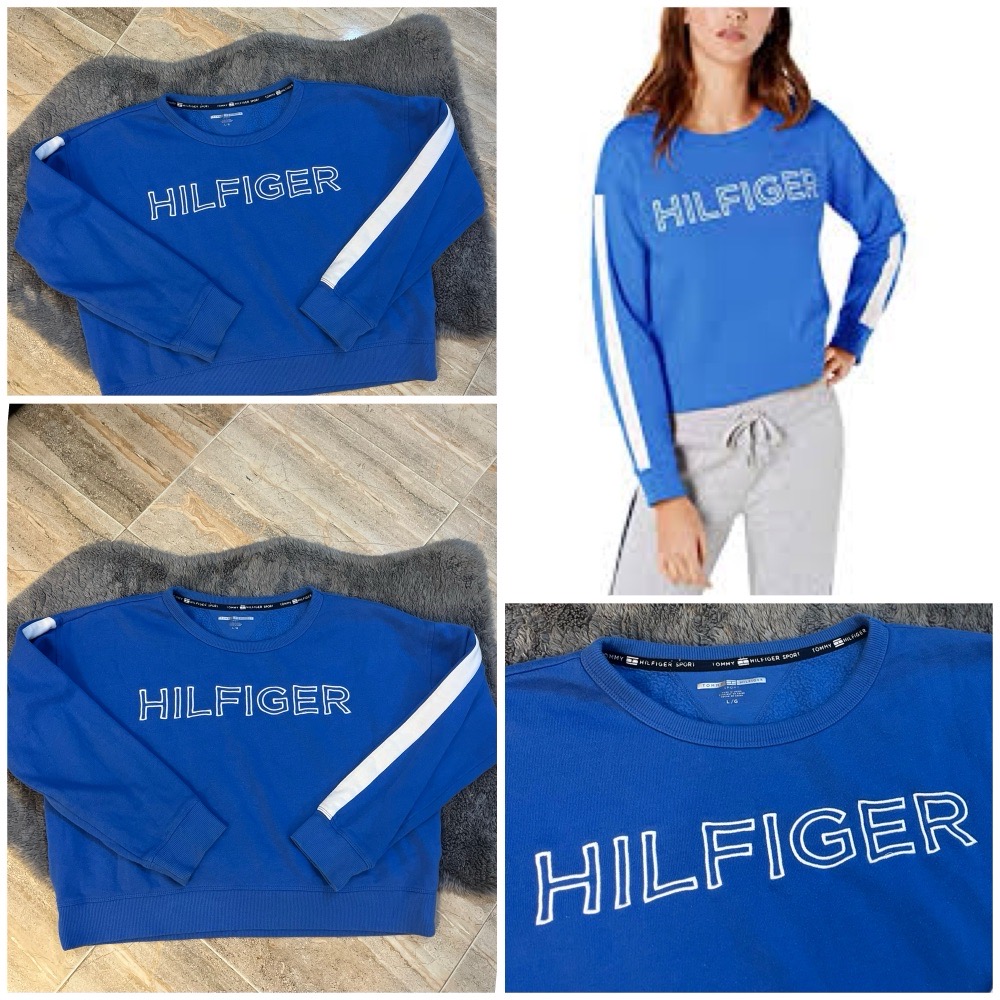 Sweat-shirt Tommy Hilfiger bleu