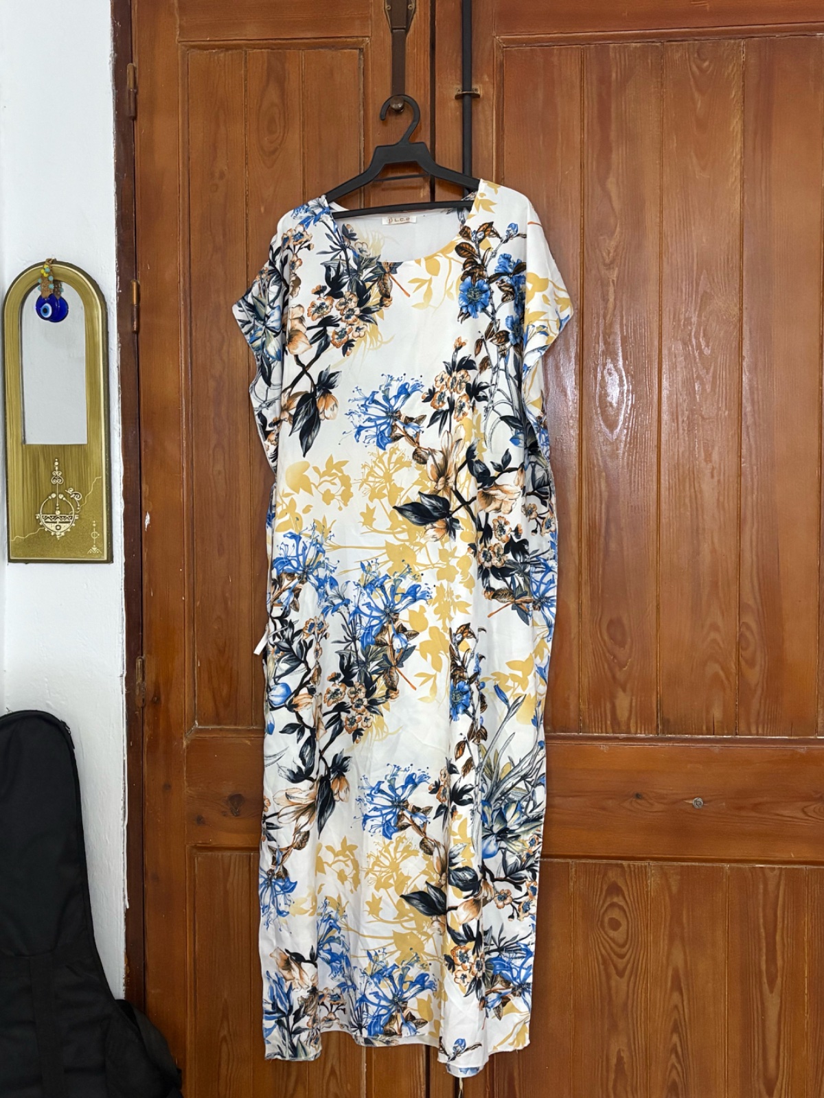 Robe longue fleurie 