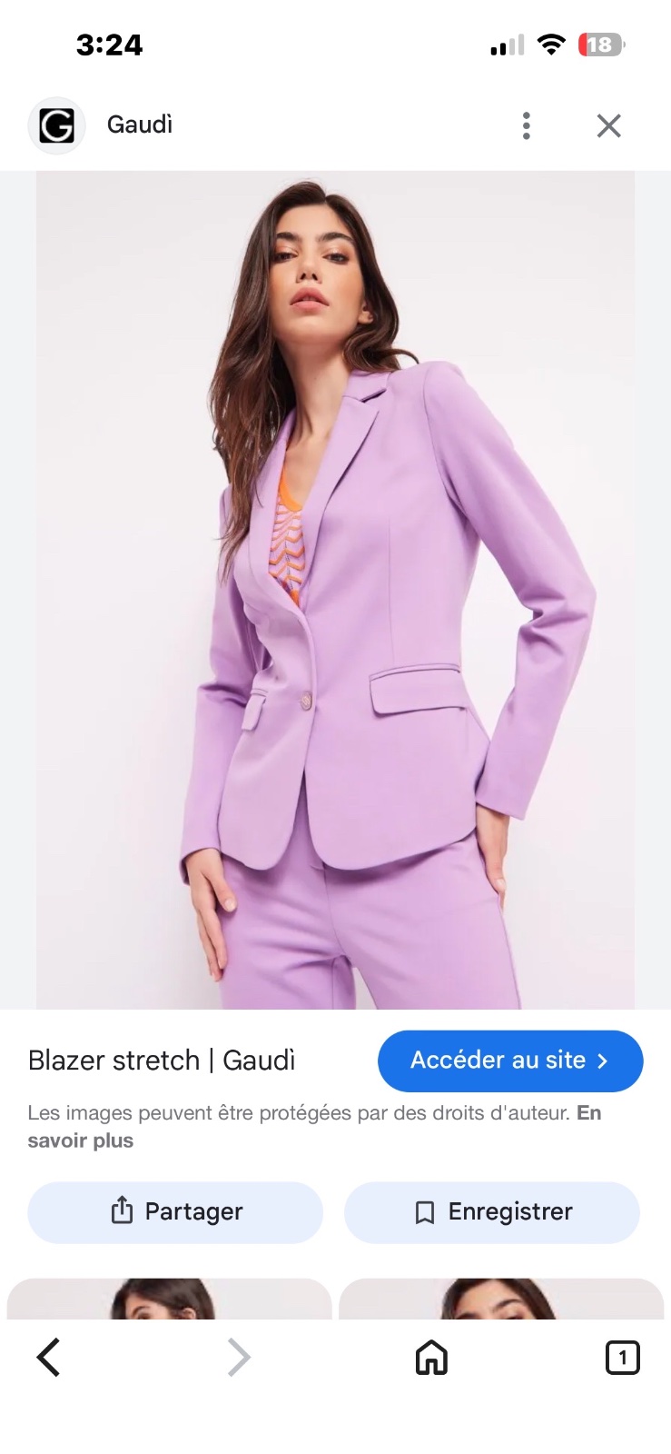 Veste blazer de la marque italienne Luisa Spagnoli neuve 