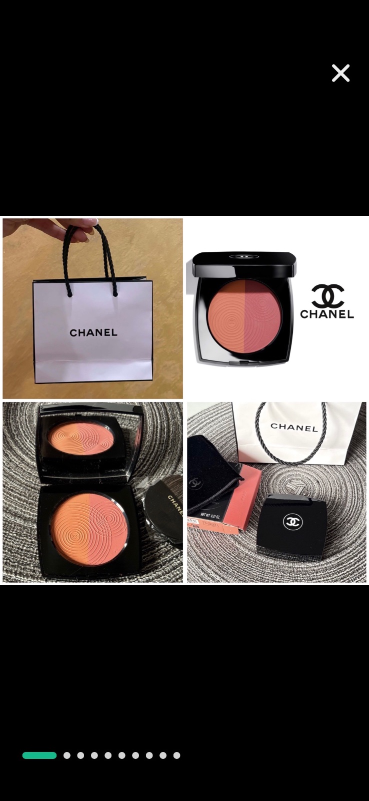 Chanel Roses Coquillage Powder Blush Duo♥️