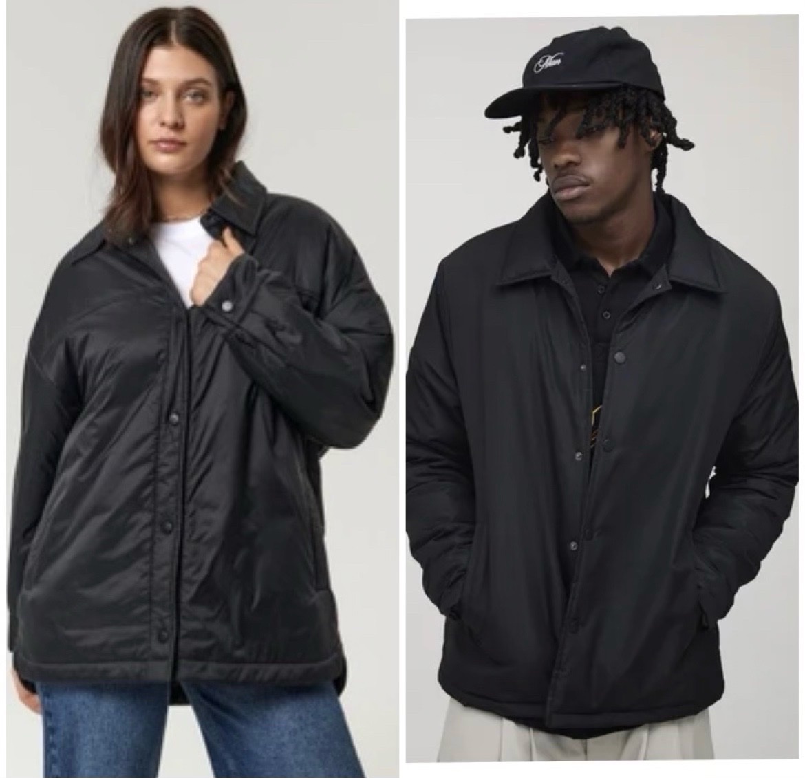 Veste matelassée noire de la marque Jules