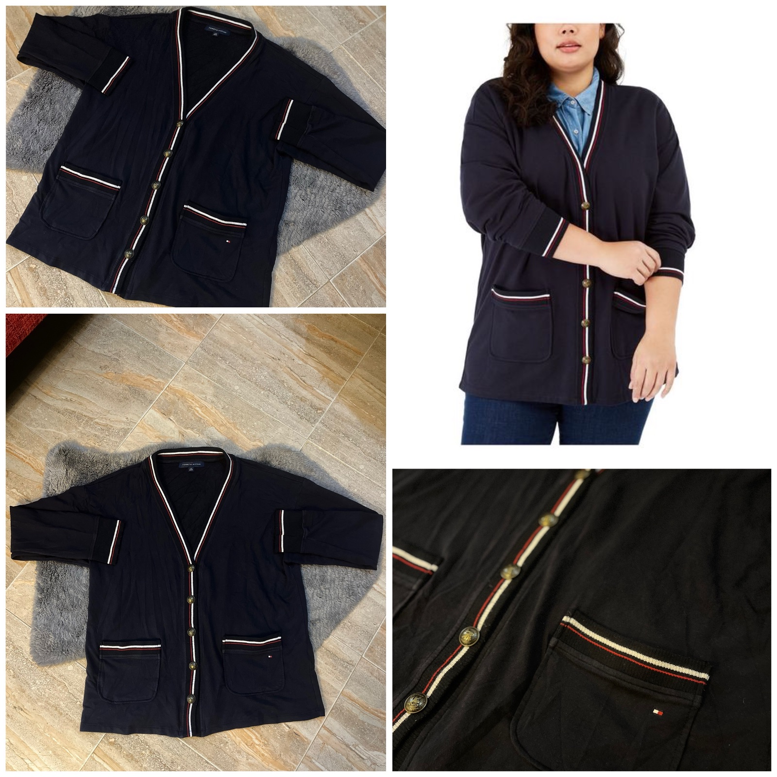 Cardigan boutonné Tommy Hilfiger