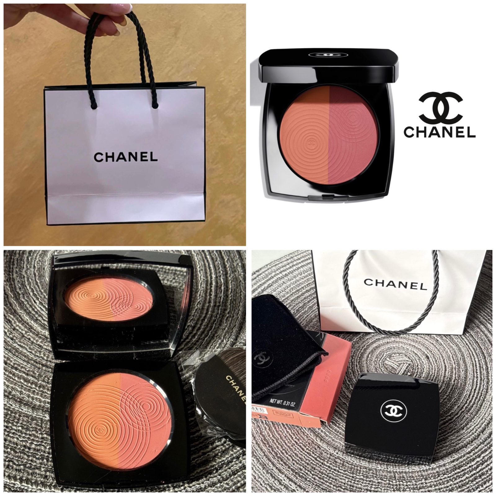 Chanel Roses Coquillage Powder Blush Duo♥️