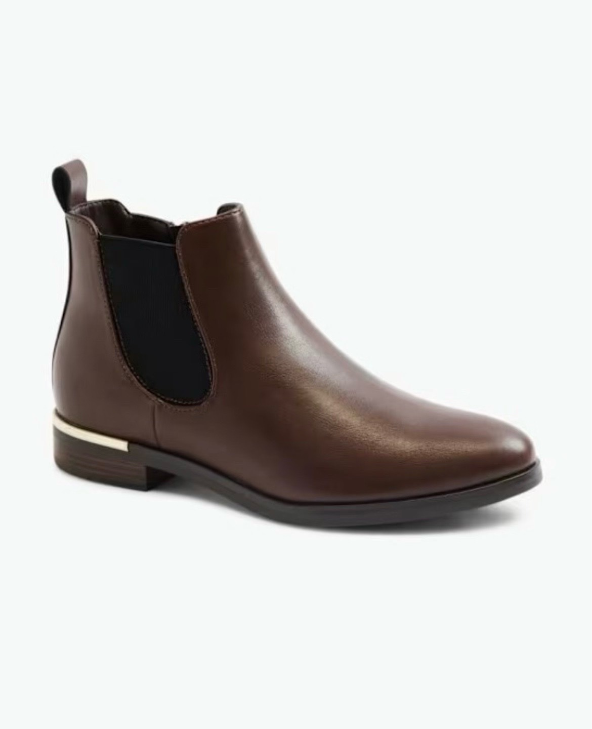 Bottines Graceland en cuir marron