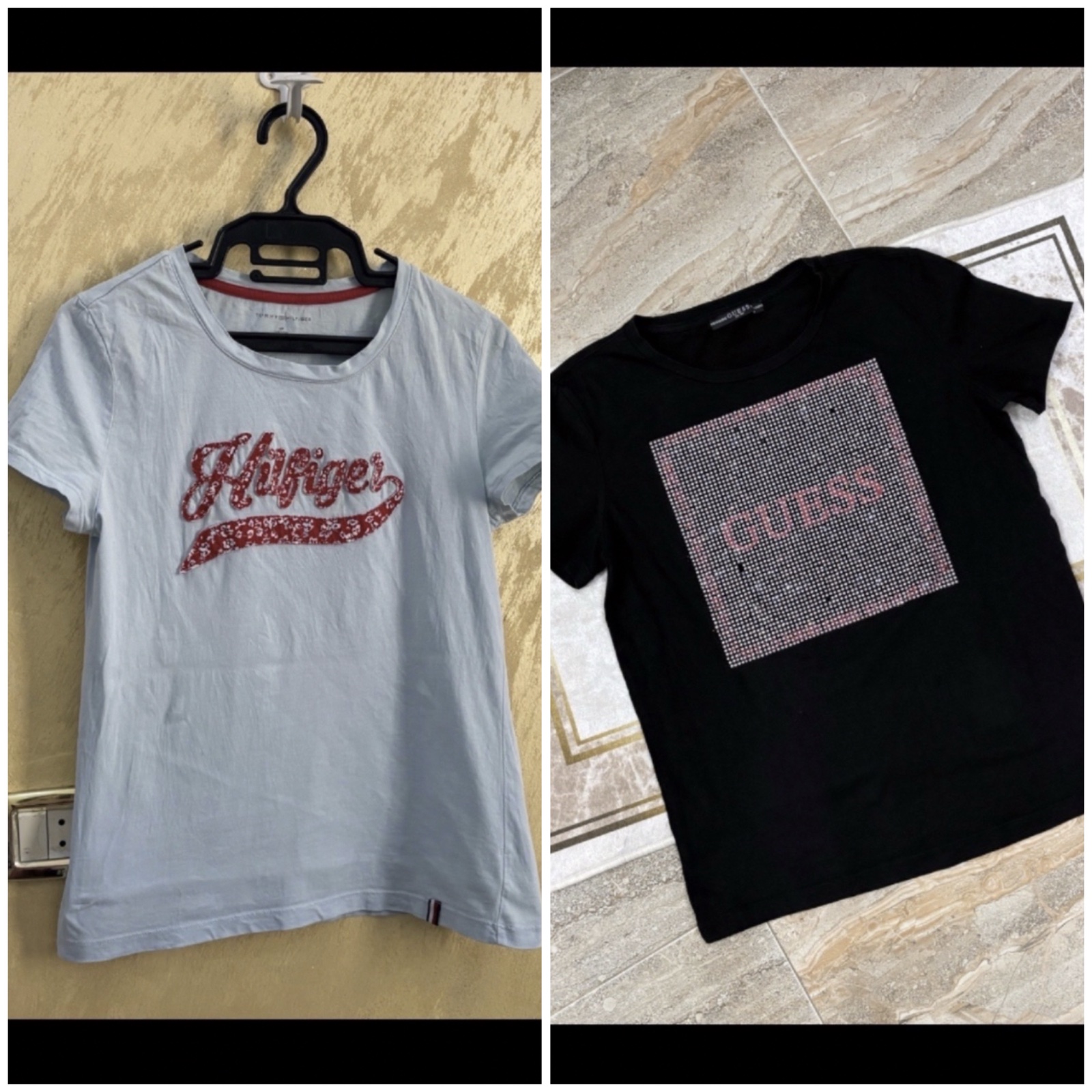 Je vide un Lot de 02 T-shirt Guess authentique  taille S