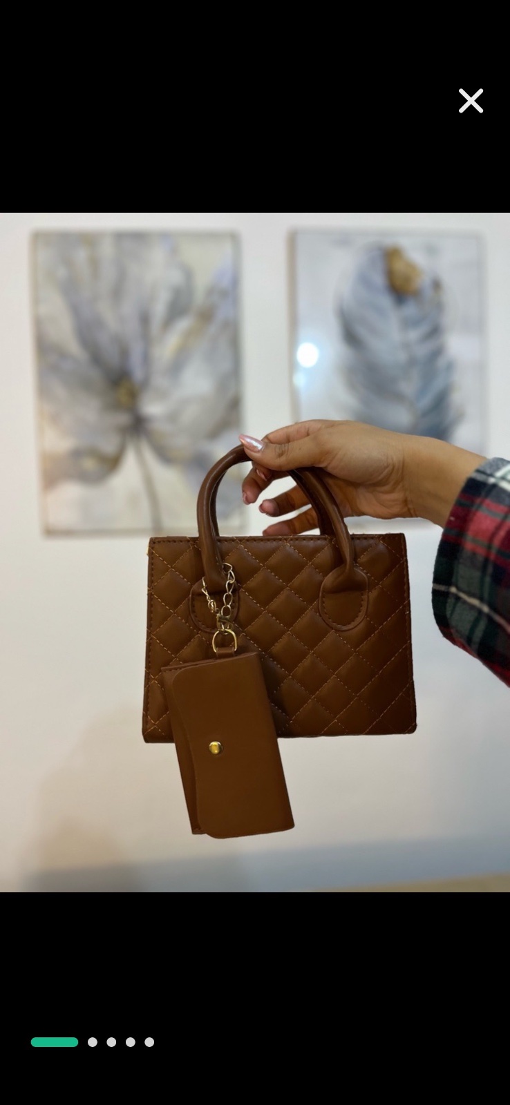 Sac à bandoulière marron