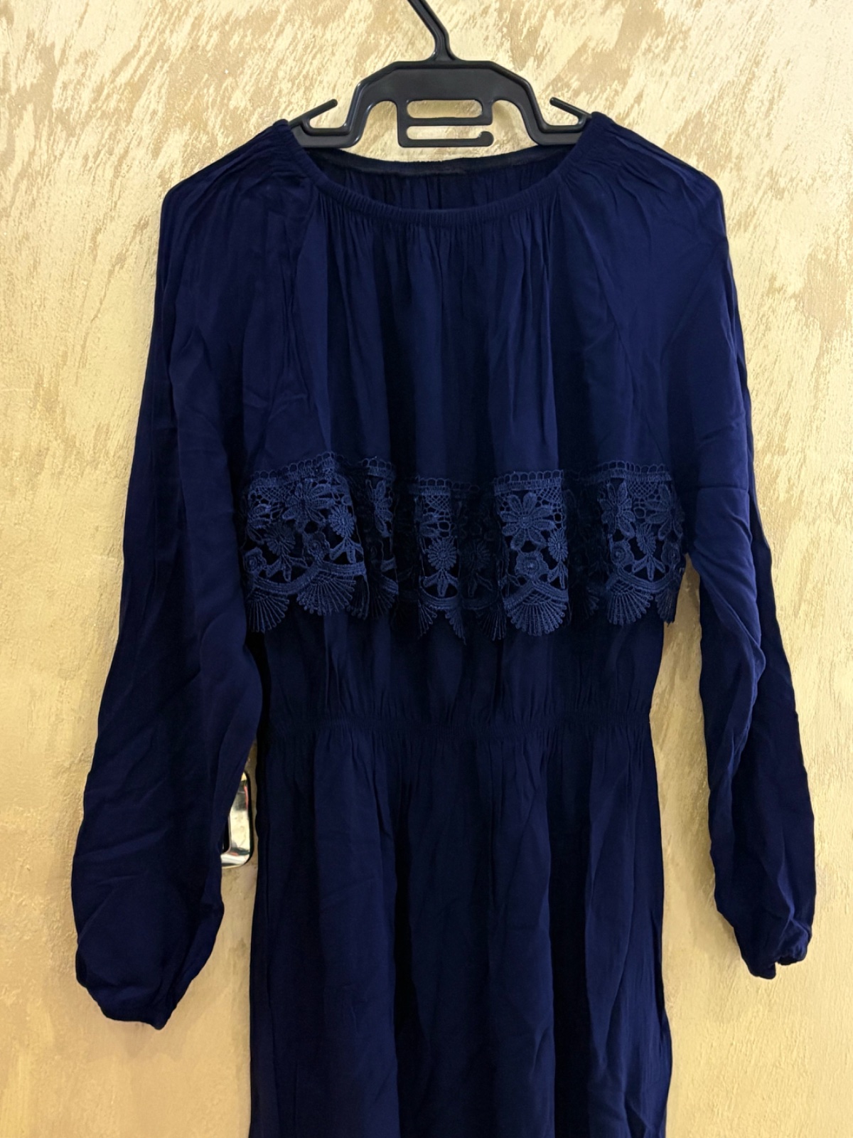 Robe longue en coton
