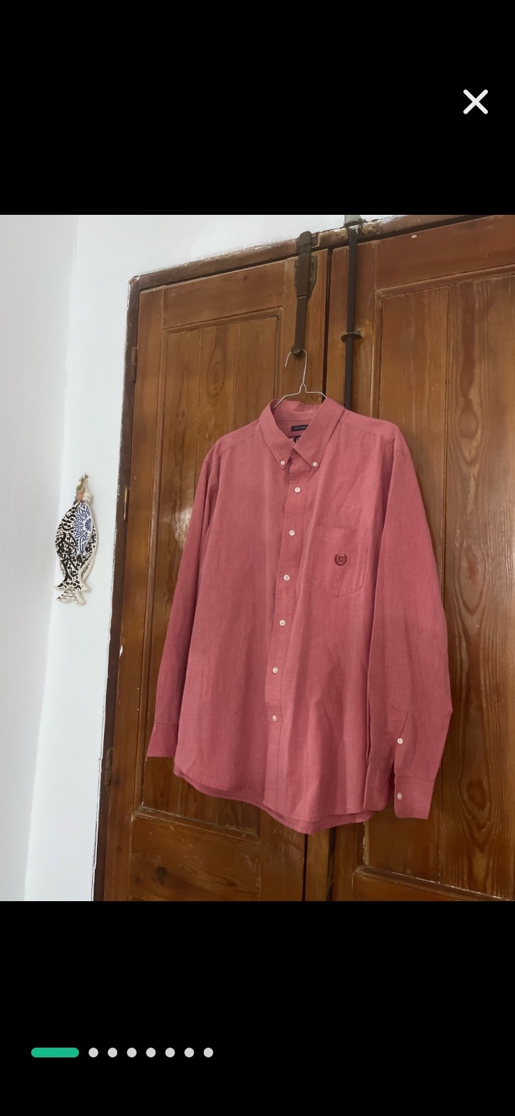 Chemise rose Homme de la marque Chaps, une ligne de Ralph Lauren