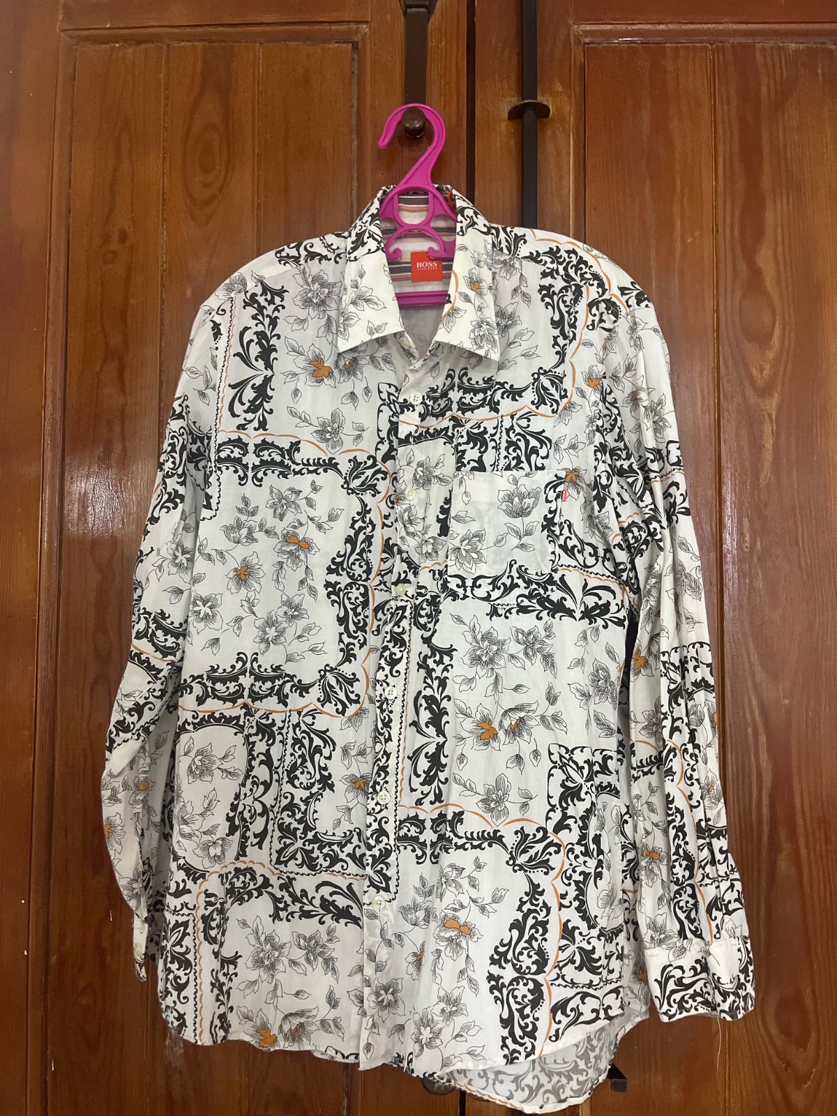 Chemise à motifs de la marque Hugo Boss