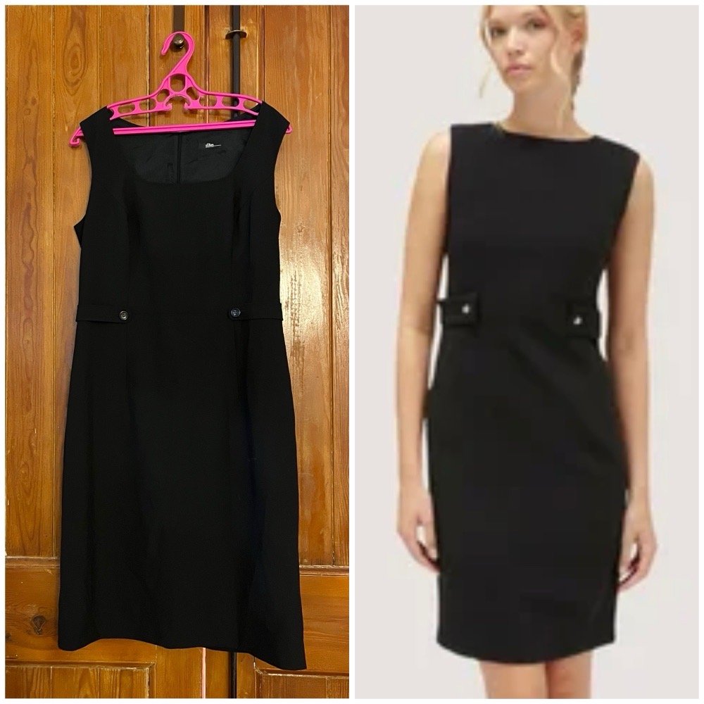 Robe noire classique S.Olivier
