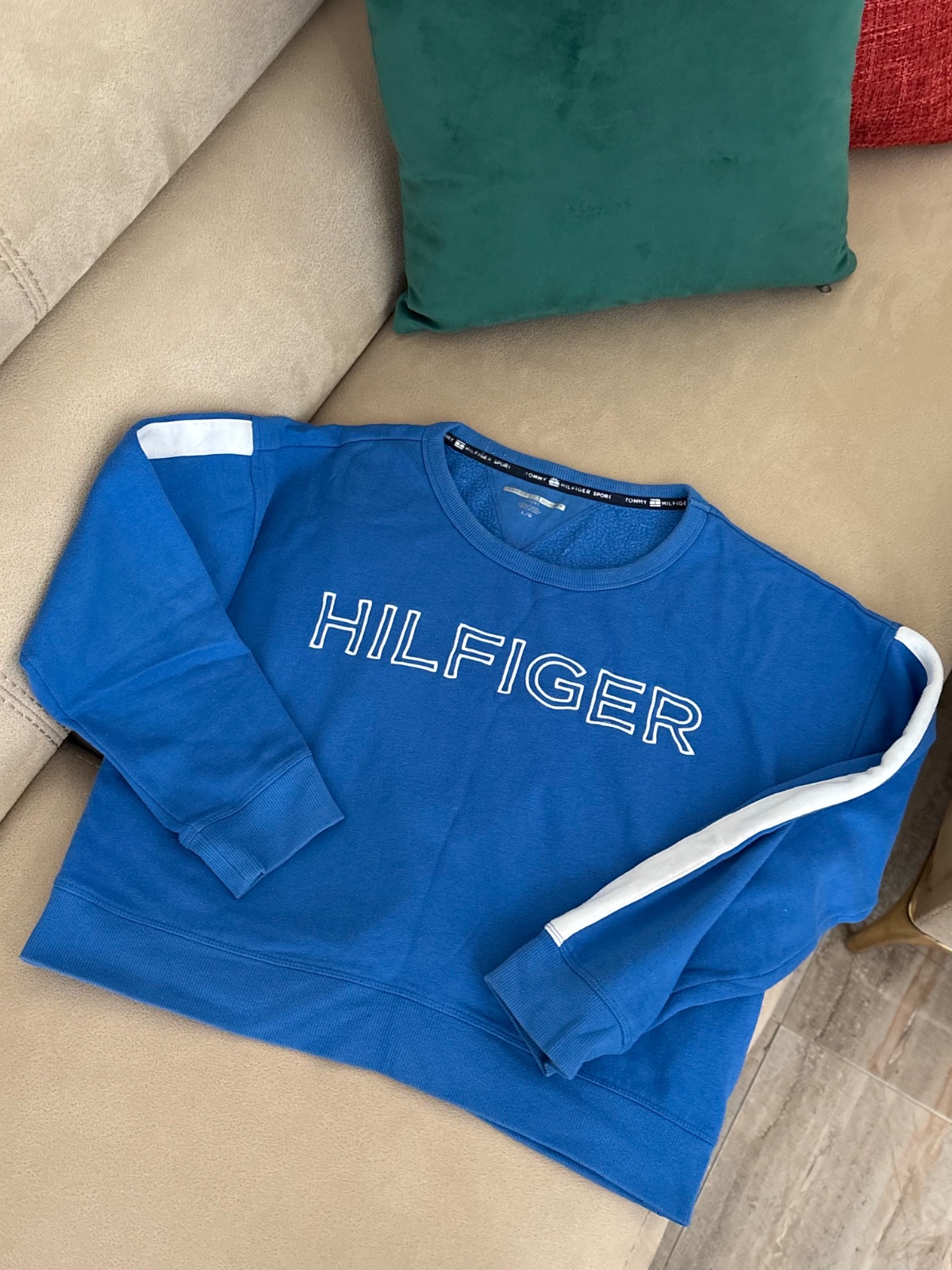 Sweat-shirt Tommy Hilfiger bleu