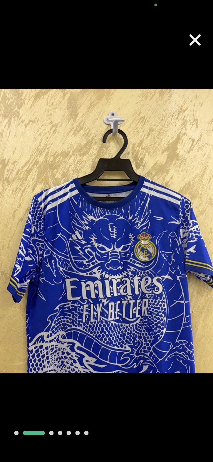 Maillot de football conceptuel "Dragon" du Real Madrid