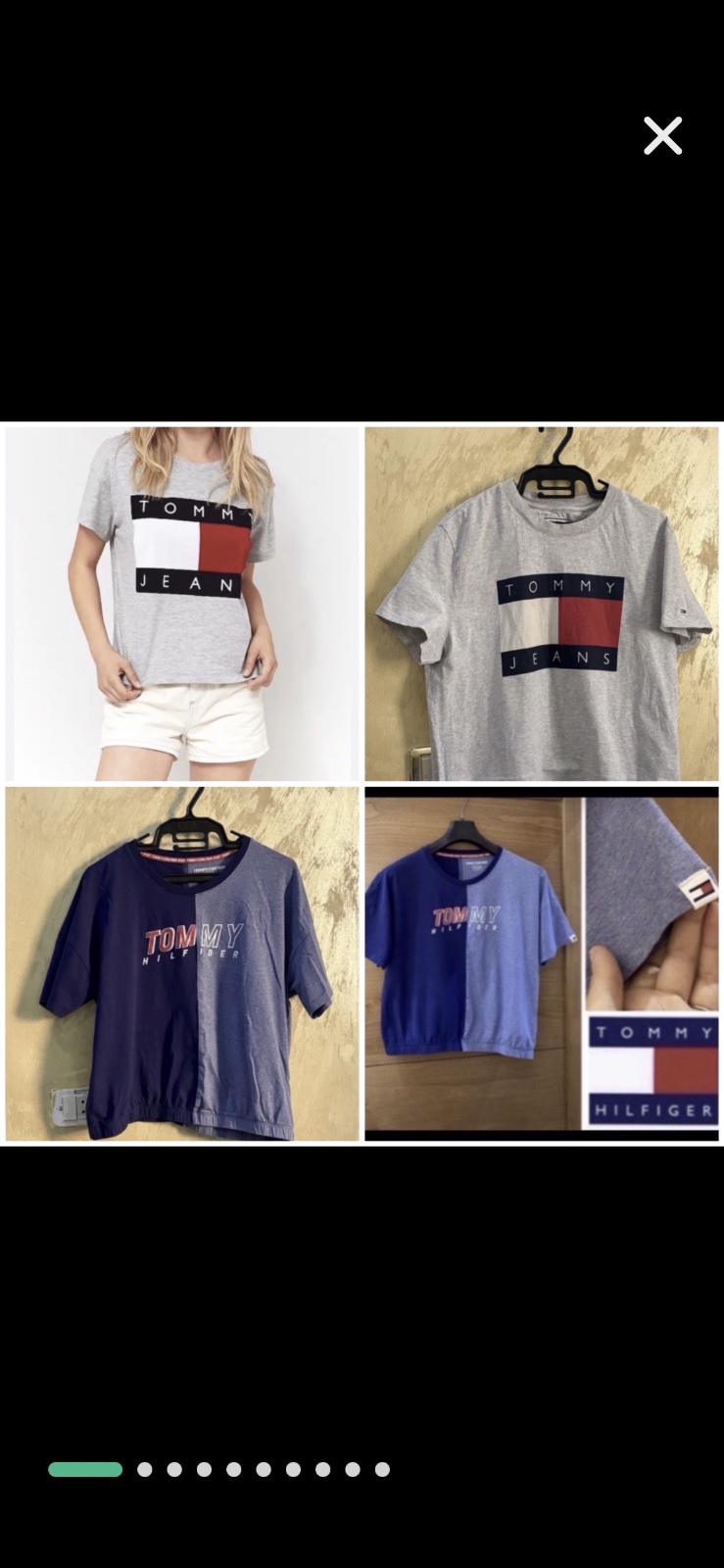 Je vide un Lot de 02 T-shirt haut Tommy Hilfiger taille XL