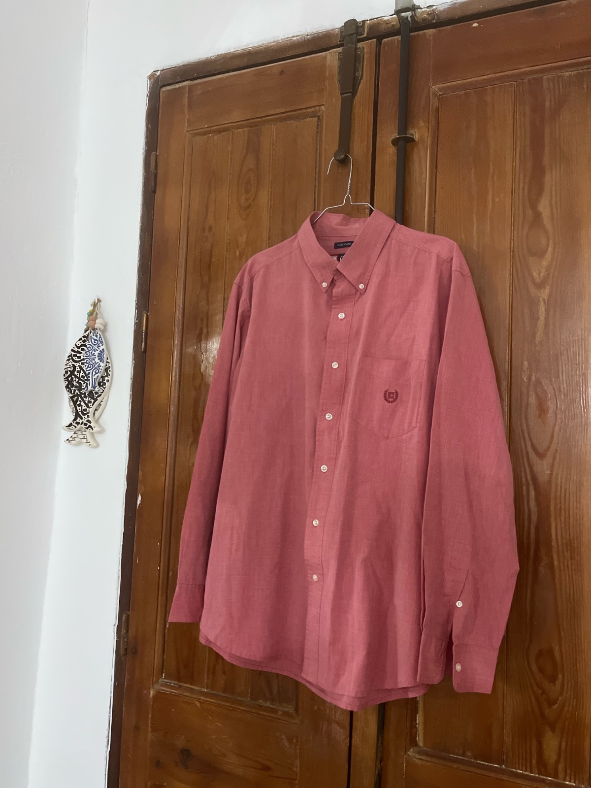 Chemise rose Homme de la marque Chaps, une ligne de Ralph Lauren