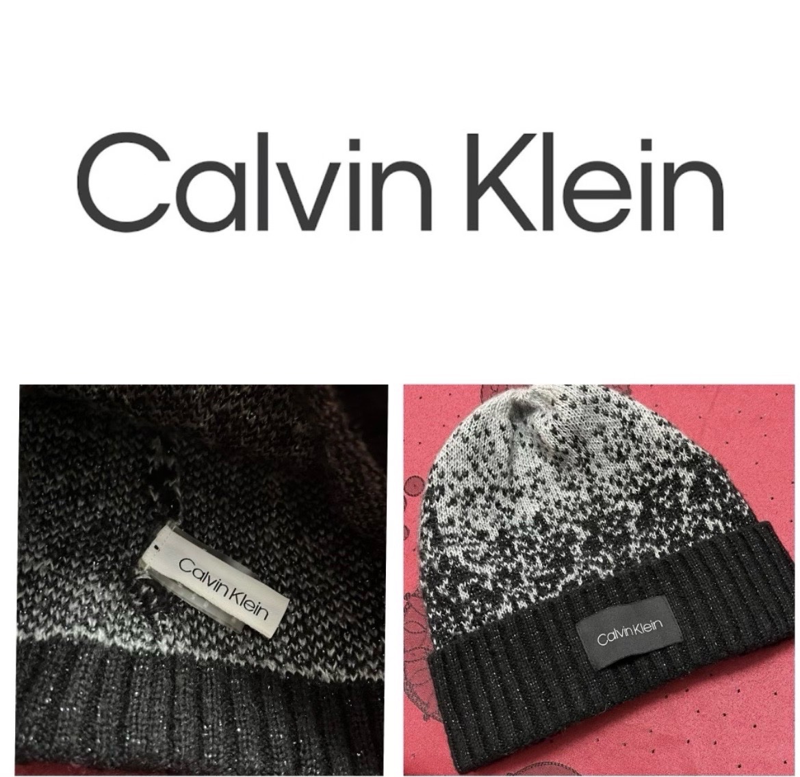 Bonnet Calvin Klein authentique