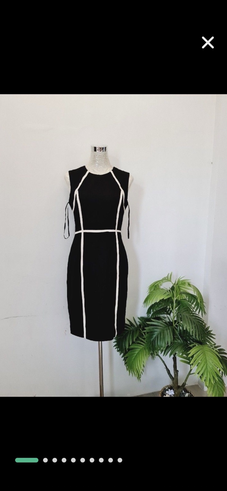 Robe fourreau sans manches Calvin Klein