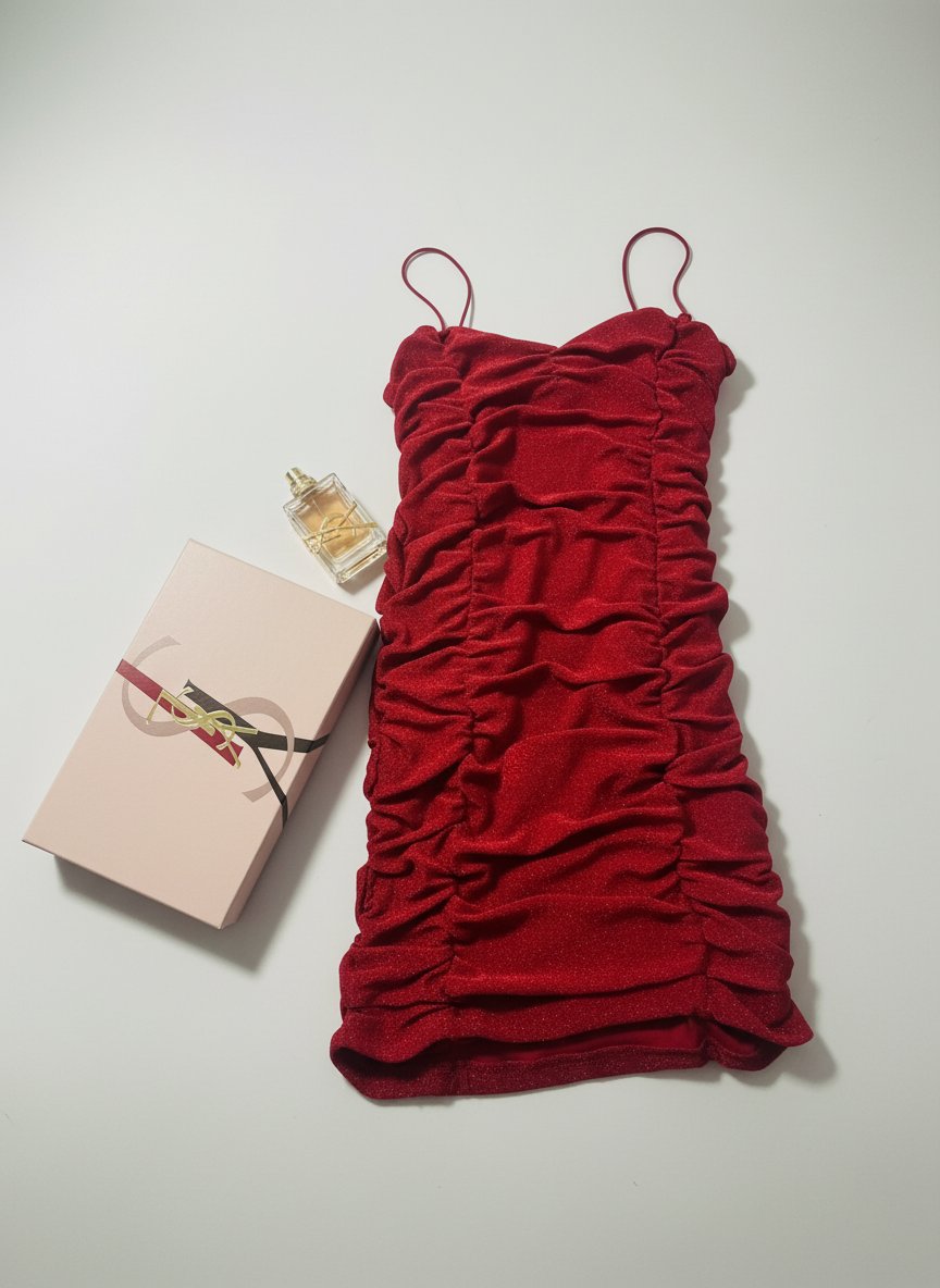 Robe soirée rouge 