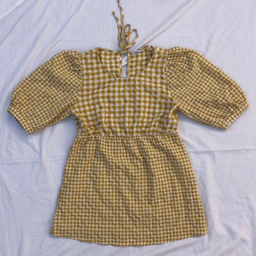 Robe jaune courte 🌼