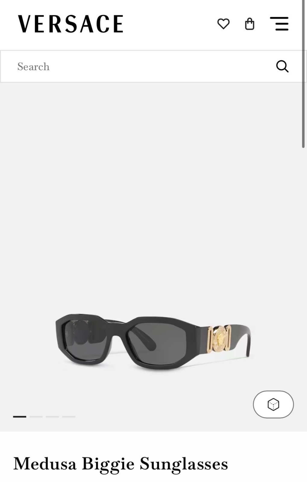 Lunettes solaire versace 