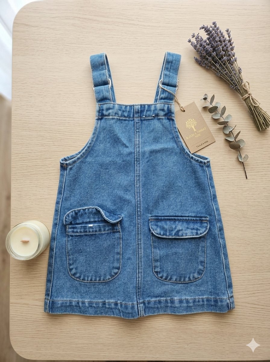 Robe en jean 4-5 ans lefties pour tt les saisons 