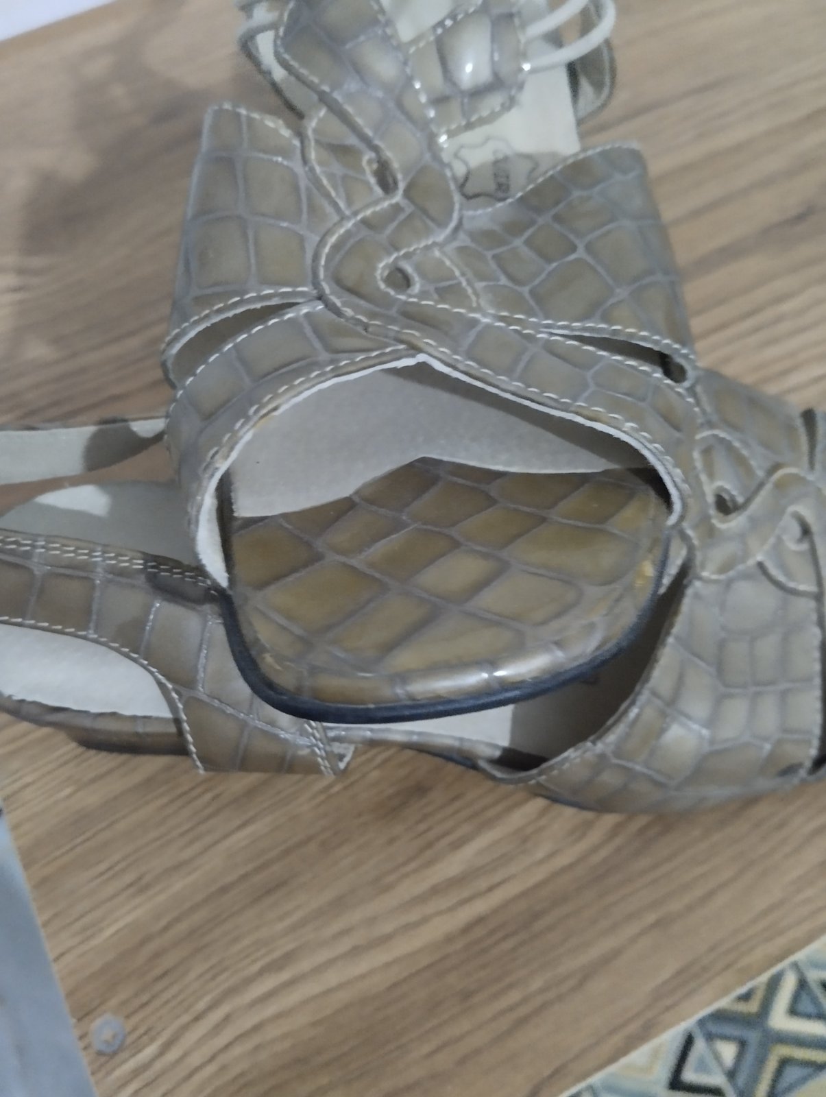 Sandal cuir 