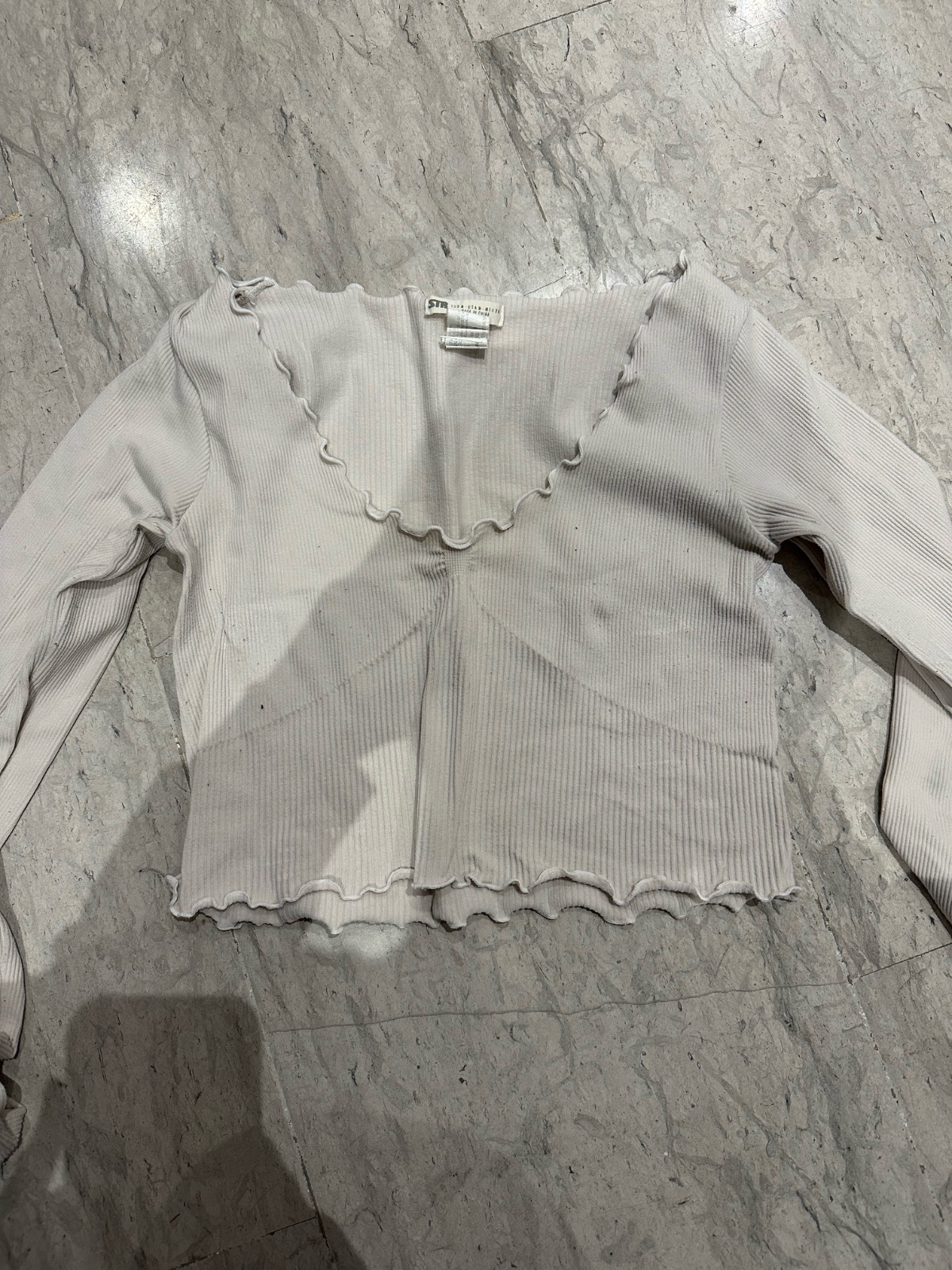 Top blanc stradi