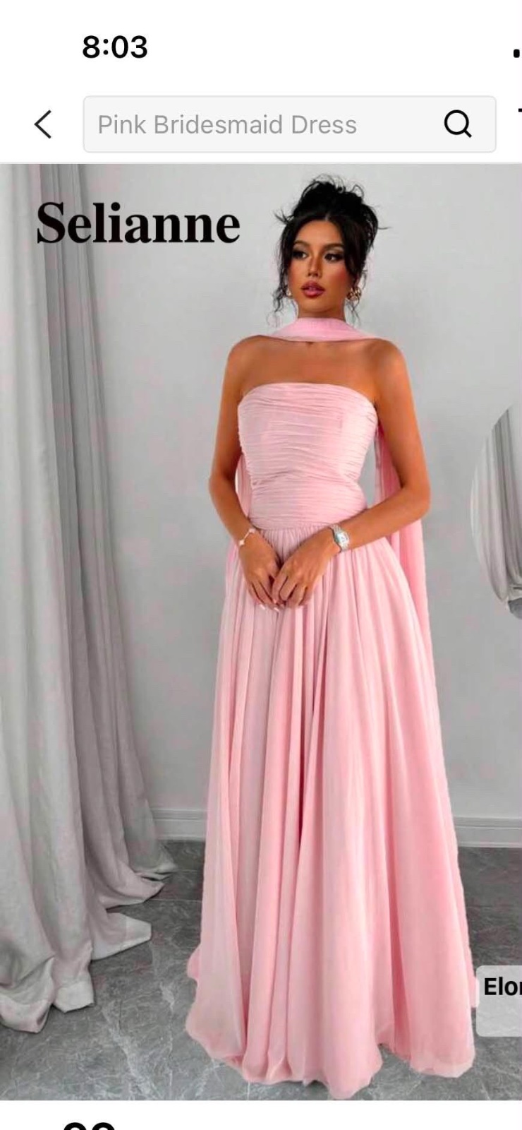 Robe rose 