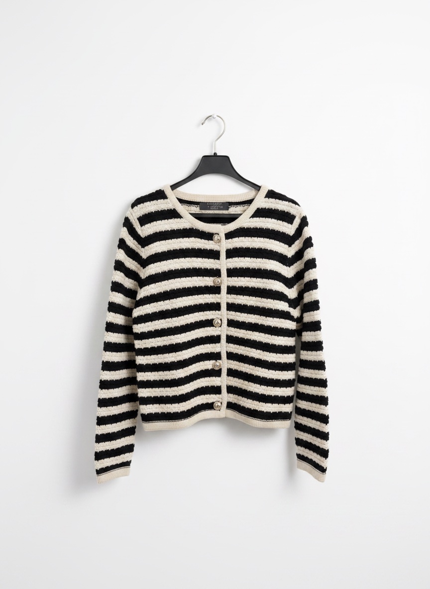 Cardigan à rayures