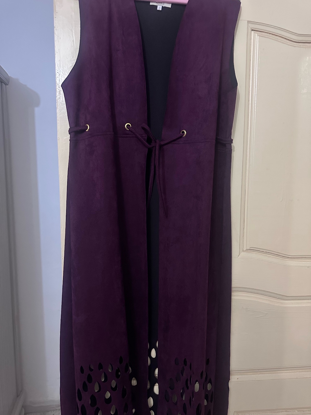 Gilet  tissue chameauzine twila 