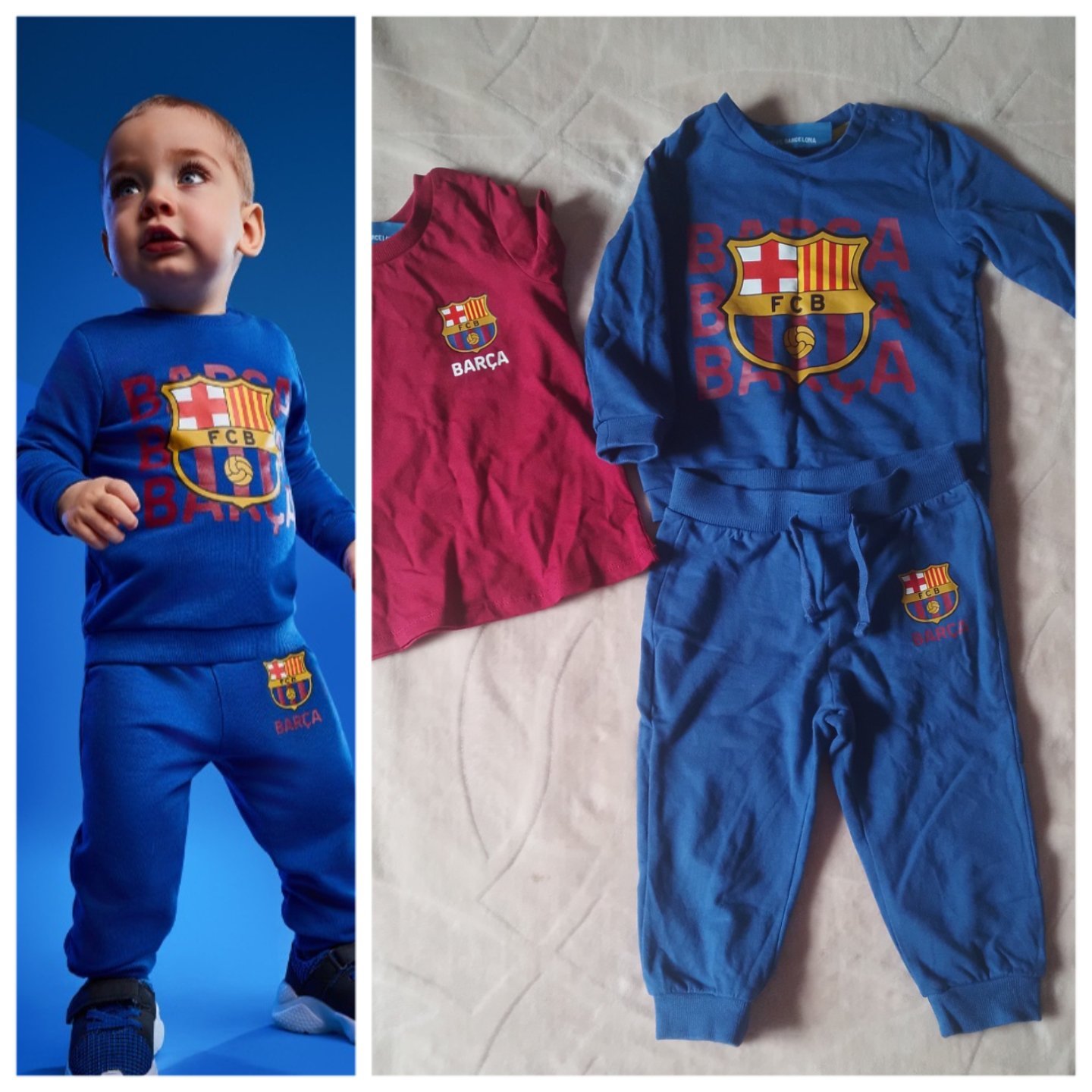 Tenue bébé garçon FC Barcelone