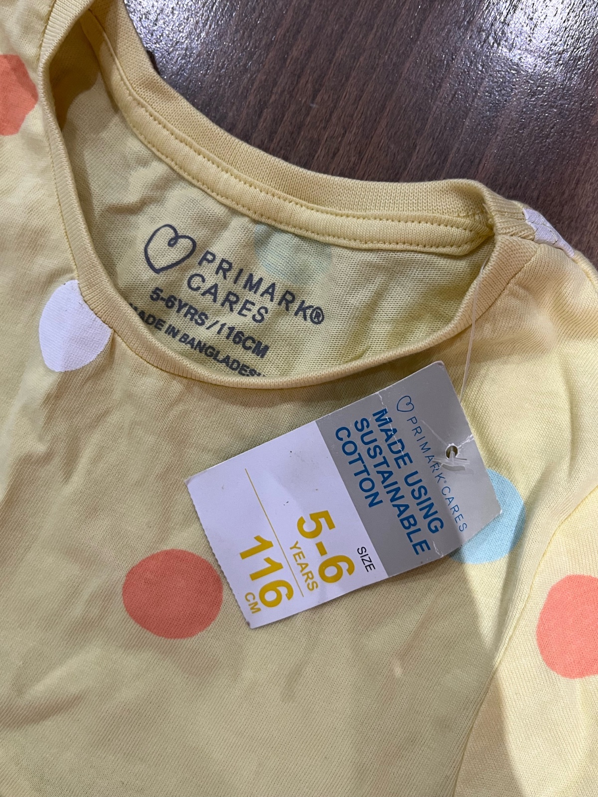 Robe polka dots pour enfant