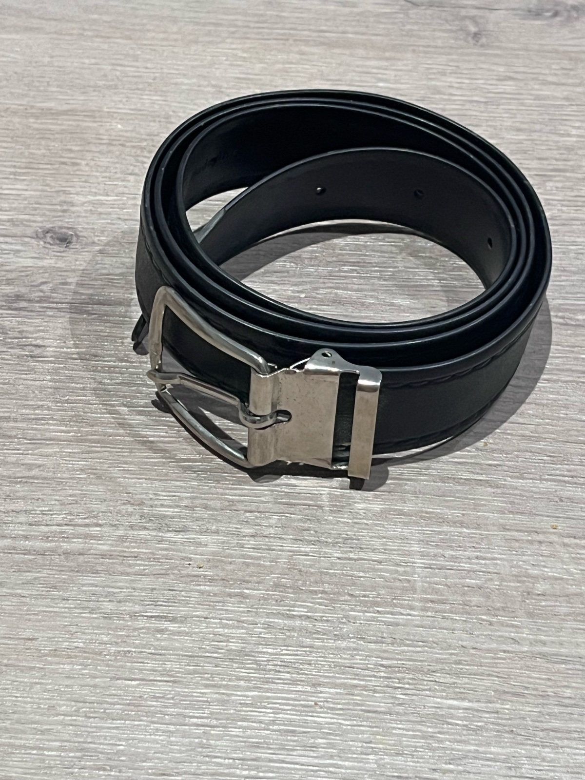 Ceinture noir en cuir