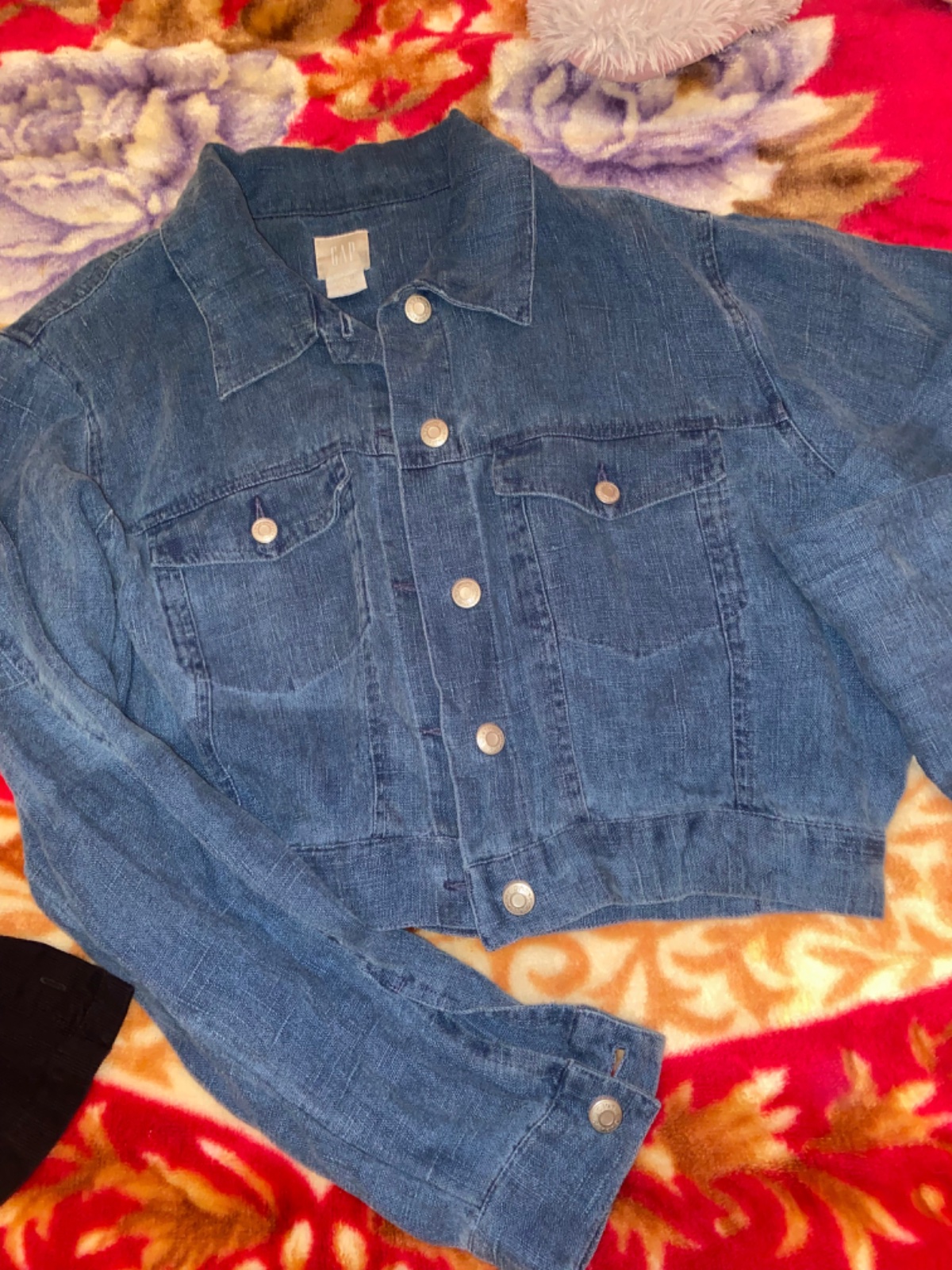 Veste, jean CROP❤️