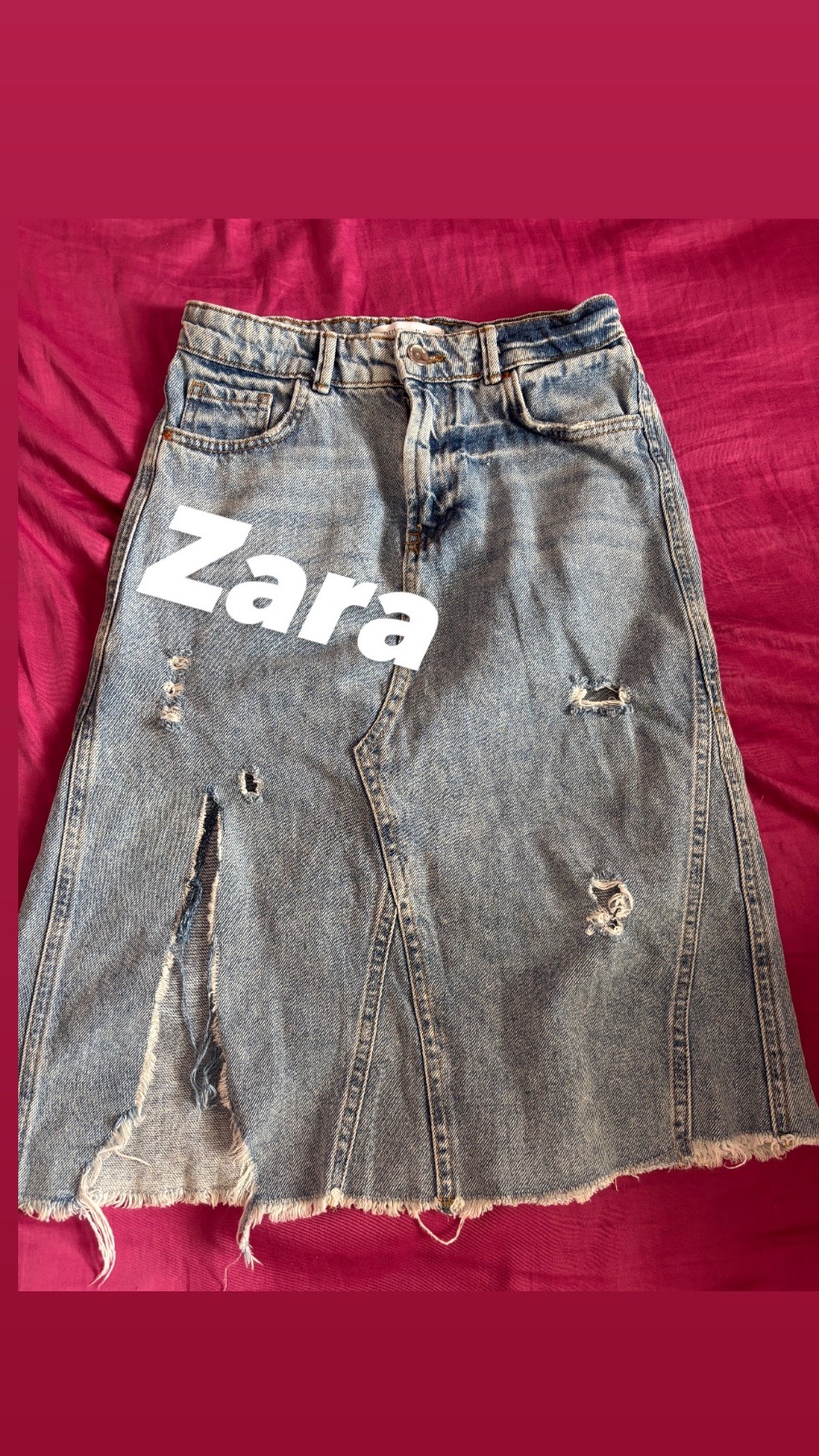 Jupe denim zara🩵