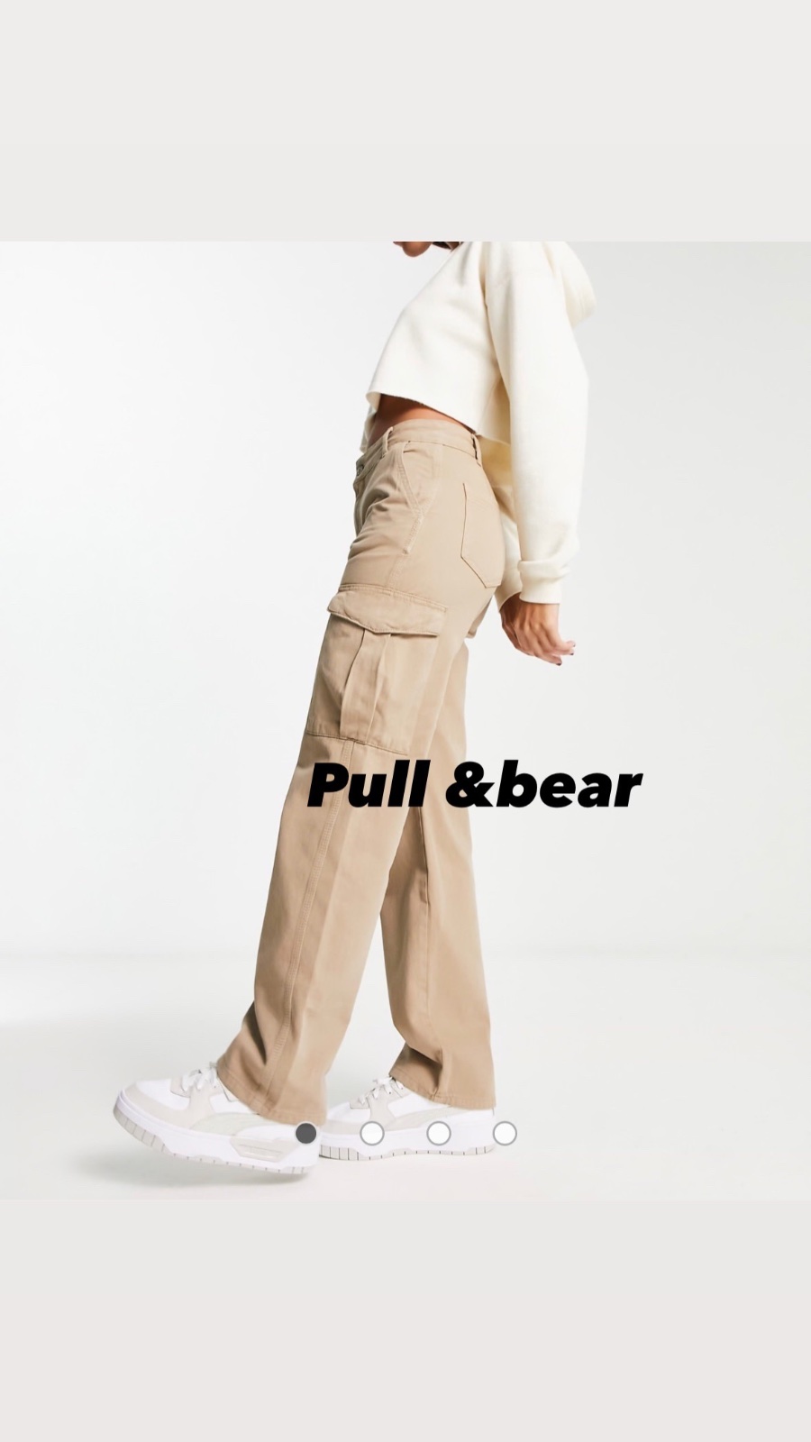 Pontalon cargot pull&bear